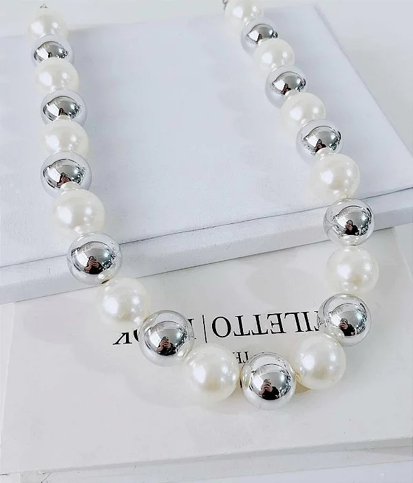 Colar Perólas Encanto