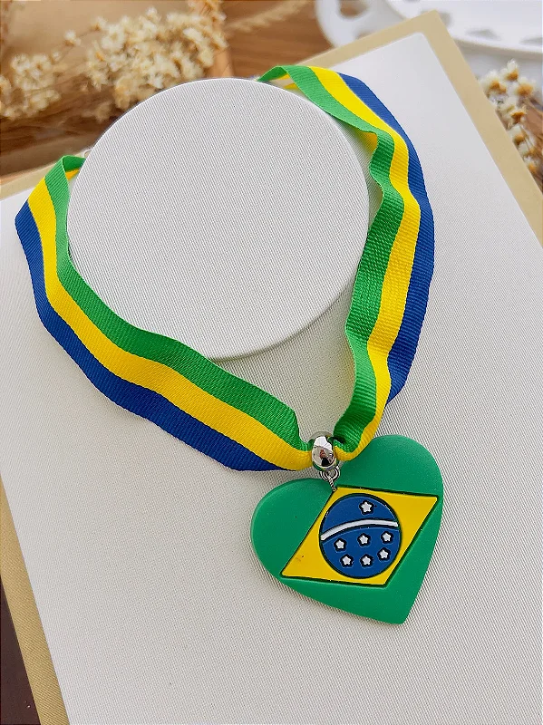 Coleira Brasil Torcedora da Copa 2026
