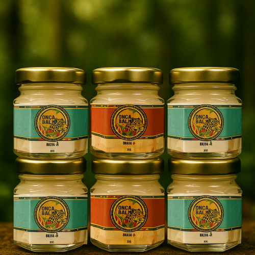 Coleção Potência • 6 Unidades Onça Balm ☆ GANHE Blend Revigorante