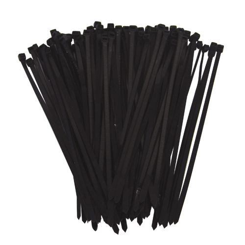 Abracadeira Nylon 400x4,8mm Preta C/100