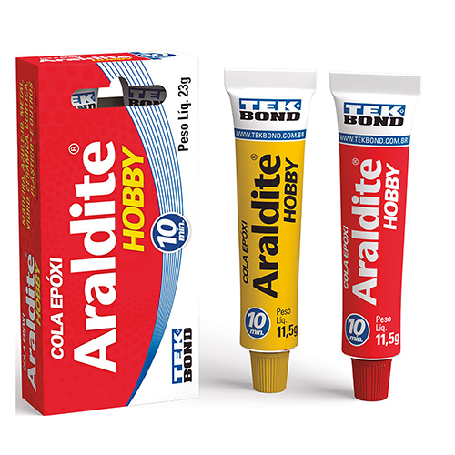 Adesivo Epoxi Bicomponente Hobby 23 G Cura 10 Min