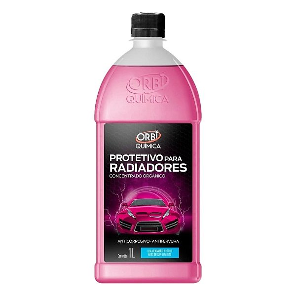 Aditivo Radiador 1l Concentrado Rosa 1l Orbi