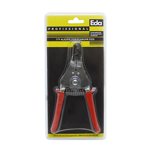 Alicate Descascador Fio 7" Prensar Tipo Unipex Eda