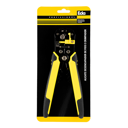 Alicate Descascador Fio 8" 02-6,0mm Eda