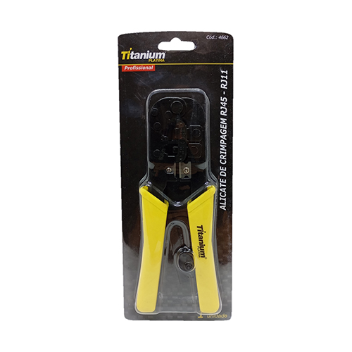 Alicate P/crimpar Rj11-rj45 Titanium 4662