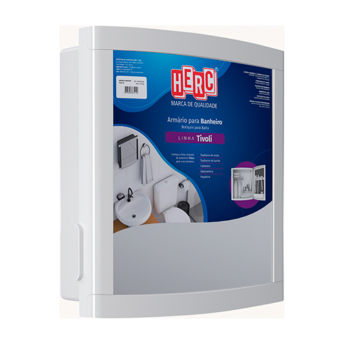 Armario Sobrepor 32,8 X 33,9cm Branco Polipropileno