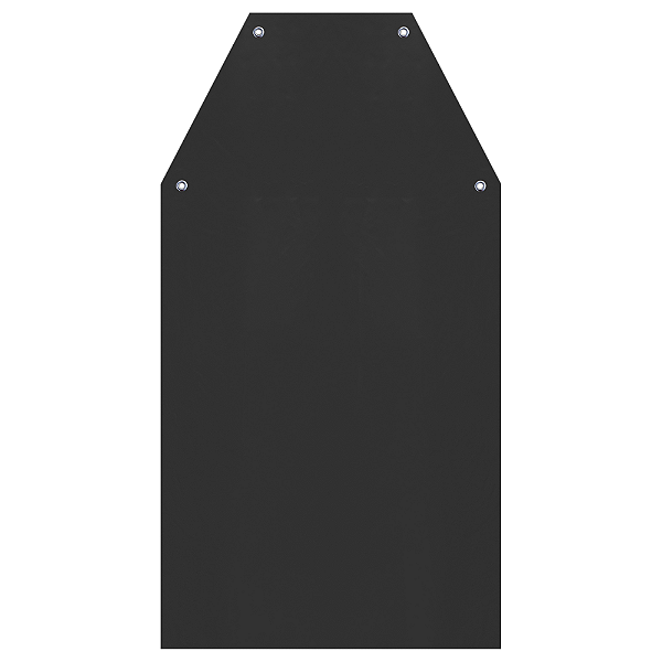 Avental Pvc 0,70x1,2m Preto Plastcor