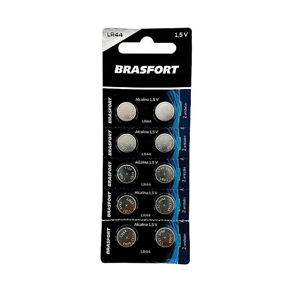 Bateria Lr44 Relog 1.5V Un Brasfort