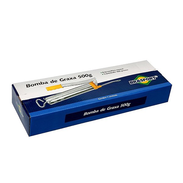 Bomba Graxa Manual 500g  8244 Brasfort