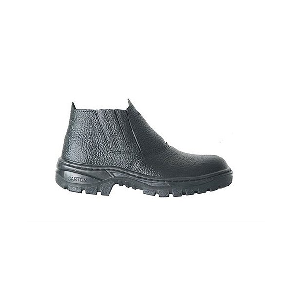 Botina de Seguranca sem Bico 35 Pu Elastica Cartom