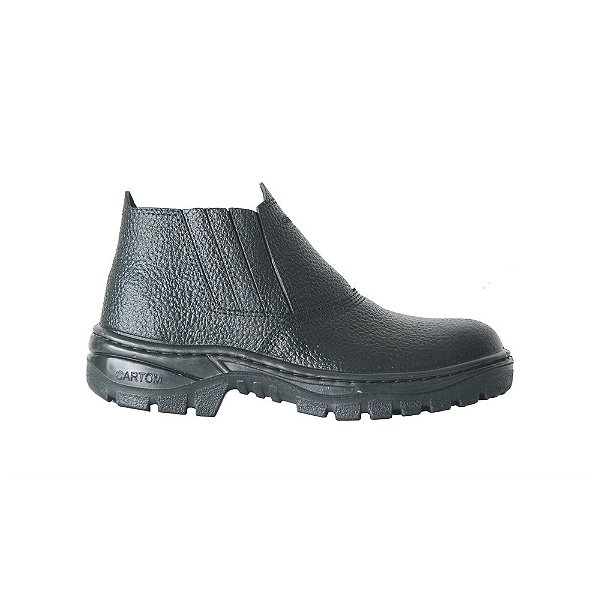 Botina de Seguranca sem Bico 42 Pu Elastica Cartom