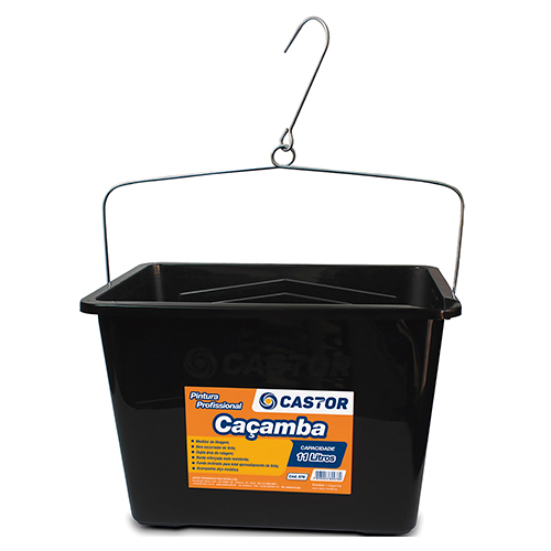 Cacamba P/tinta Plastica 11l Castor