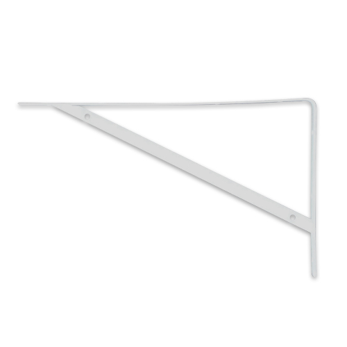 Cantoneira Mao Francesa Leve Branca 40cm