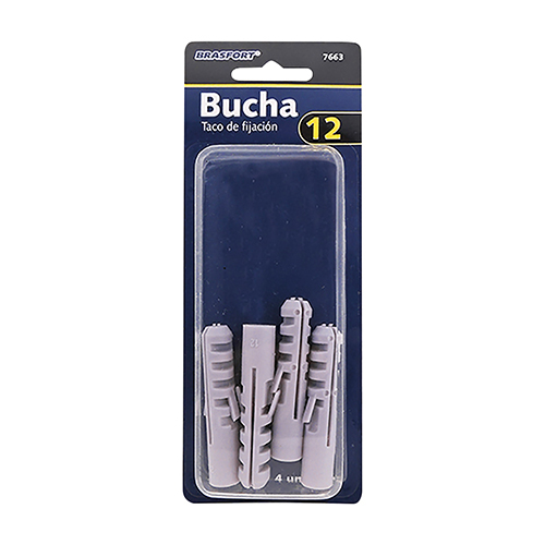 Cartela Bucha S/ Anel N.12 C/04 7663 Brasfort