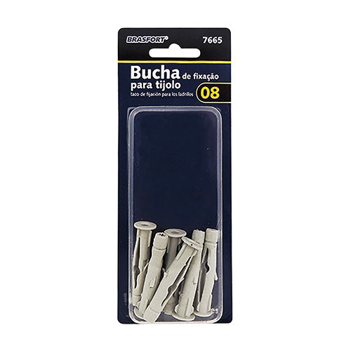 Cartela Bucha Tijolo N.08 C/06 7665 Brasfort