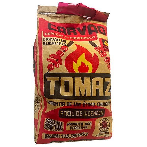 Carvao Pra Churrasco 3kg