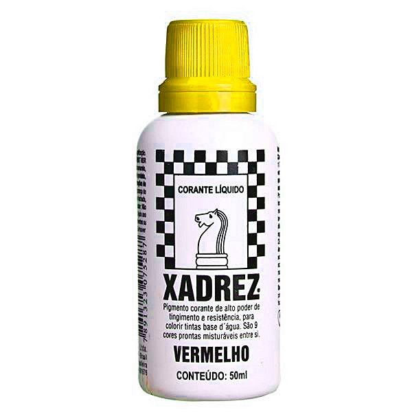 Corante Universal 50ml Amarelo P/tinta Xadrez