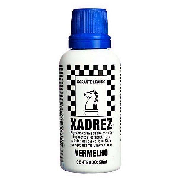 Corante Universal 50ml Azul P/tinta Xadrez