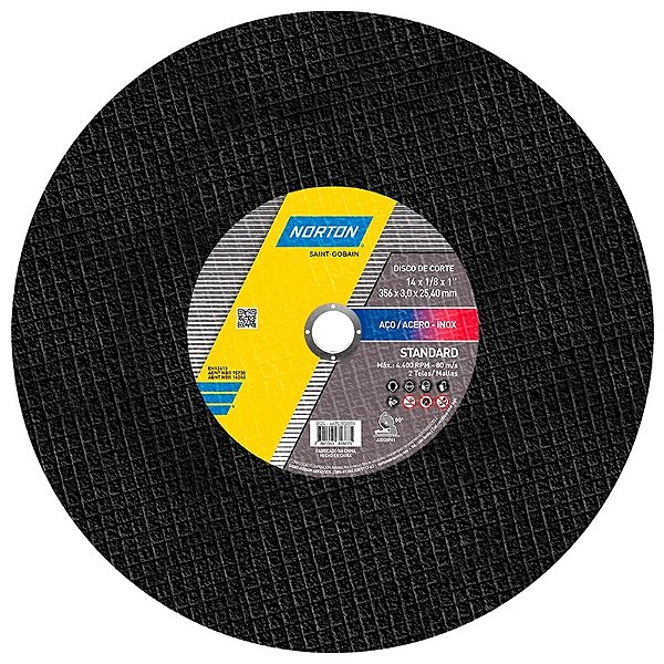 Disco Corte 14 X 1/8 X 1 Standard Norton