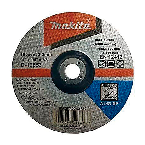 Disco Desbaste 7 X 7/8 19853 Makita