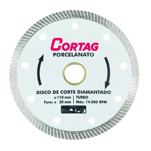 Disco Diamantado Porcelanato 110mmx20mm 4.3/8"