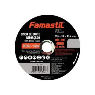 Disco Inox 14 X 1/8 X 1 Famastil