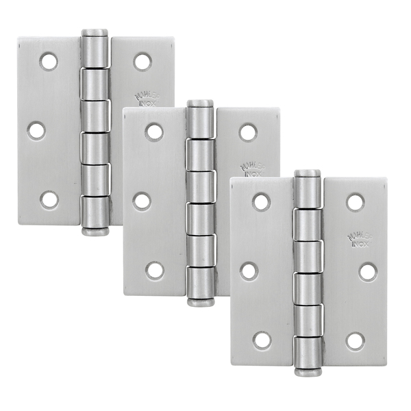 Dobradica 850 4" Zincada Blister C/ 3pcs Silvana