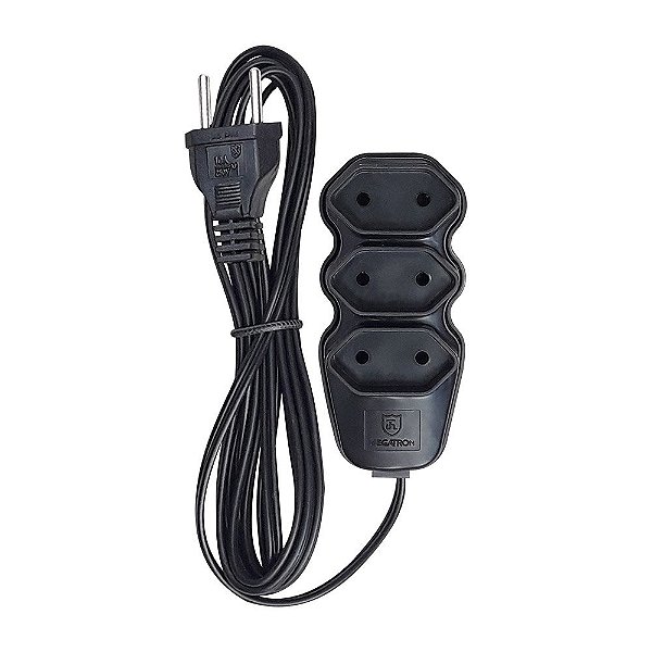 Extensao Eletrica 3 Tomadas 3m Pratik