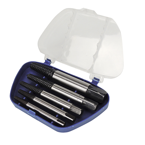 Extrator P/ Parafuso C/ 5pc 8114 Brasfort