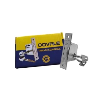 Fechadura Auxiliar Tetra Inox 40mm Dovale