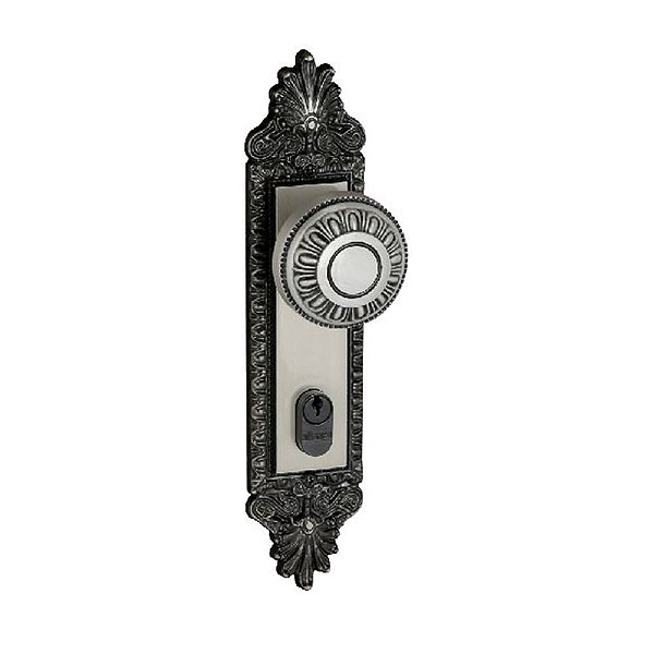 Fechadura Externa Colonial 3600/104z Bola Alianca