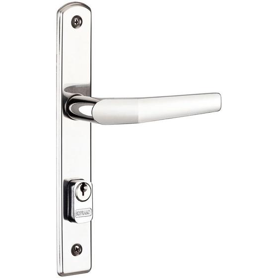Fechadura Externa Perfil Estreito 0520 Cromada Soprano