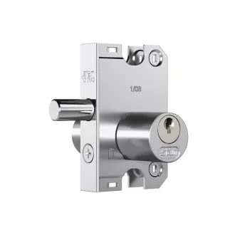 Fechadura Porta Vidro Cr2001 Redonda Stam