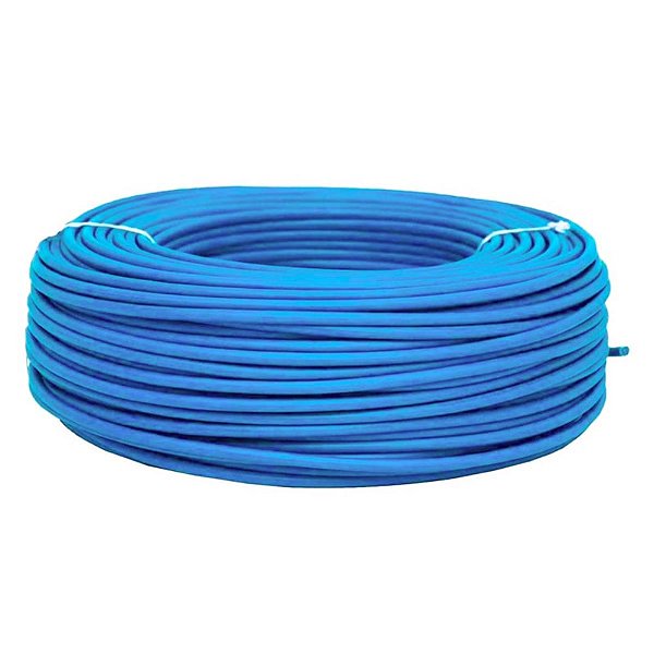Fio Cabo Flexível (A) 1 X 1,5mm Pvc Azul (Metro)