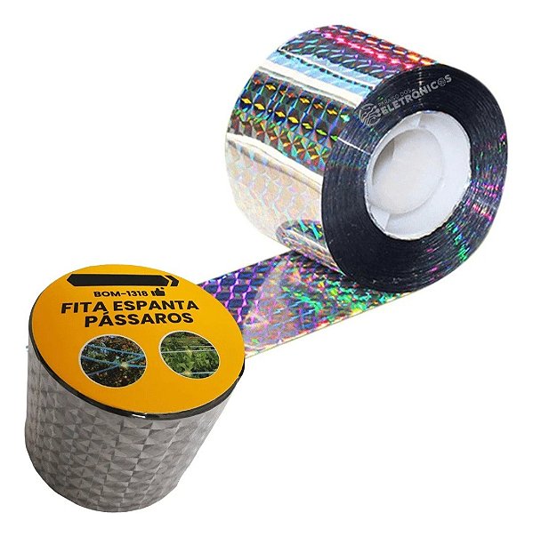 Fita Espanta Passaros 4.5Cm X 45m Bom-1318