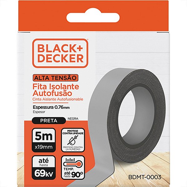 Fita Isolante Alta Fusao 5m 19mmx5m