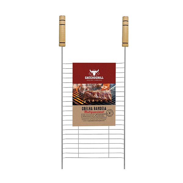 Grelha Gaucho Bandeja M 32,5cm X 47,5cm