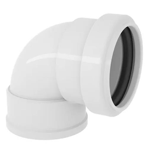 Joelho Esgoto (D) 90 X 40mm com Anel Tigre