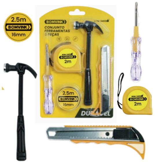Kit Ferramentas 5 Pecas Bom-3403 Bomvink