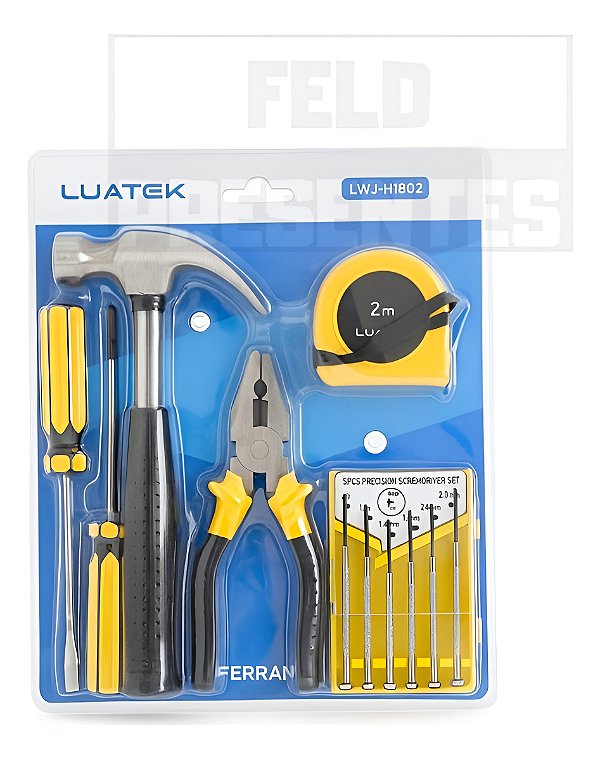 Kit Ferramentas 6 em 1 Lwj-h1802