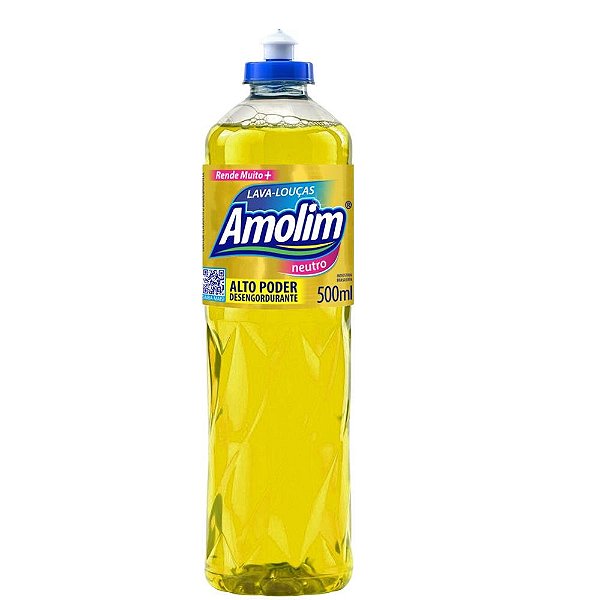 Lava Loucas Neutro 500ml Amolim