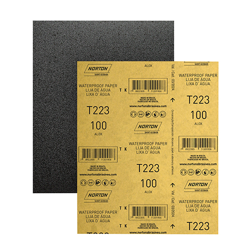 Lixa Folha Dagua 100 Norton