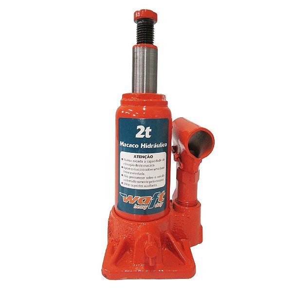 Macaco Hidraulico Garrafa 2ton 6521 Waft
