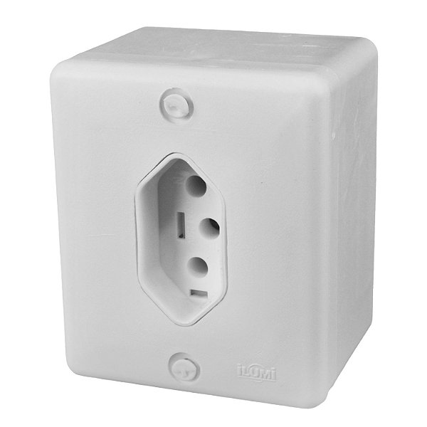 Modulo Sobrepor 1 Tomada 20a 2p+t Ilumi