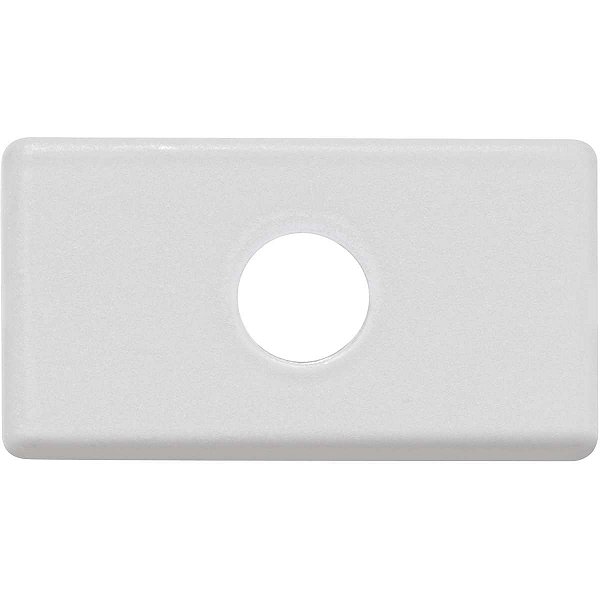 Modulo Tampo Furo 9,5 Mm Modular Liz Branco