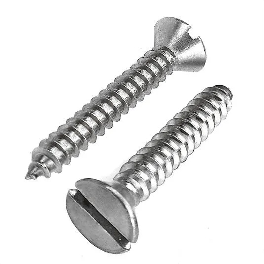 Parafuso Atarraxante Chata Fenda (B3) 3,5x19mm Zincado (Cento)