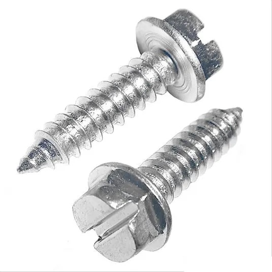 Parafuso Atarraxante Sextavado com Arruela Fenda 4,8x13mm Zincado (Cento)