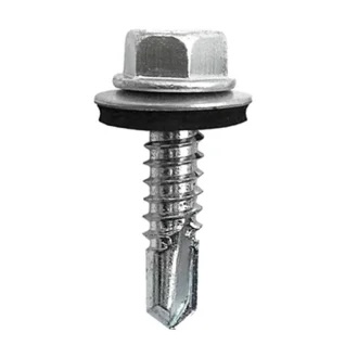 Parafuso Autobrocante com Arruela 5,5x2 / 12x2 (Cento)