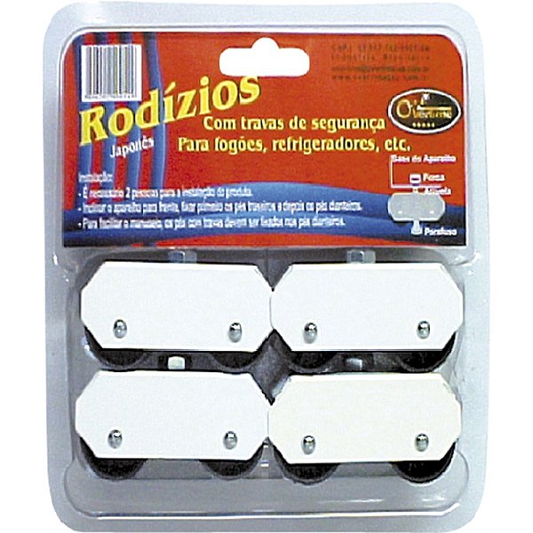 Pe Geladeira / Fogao Chapa Bco.C / 4p Overtime