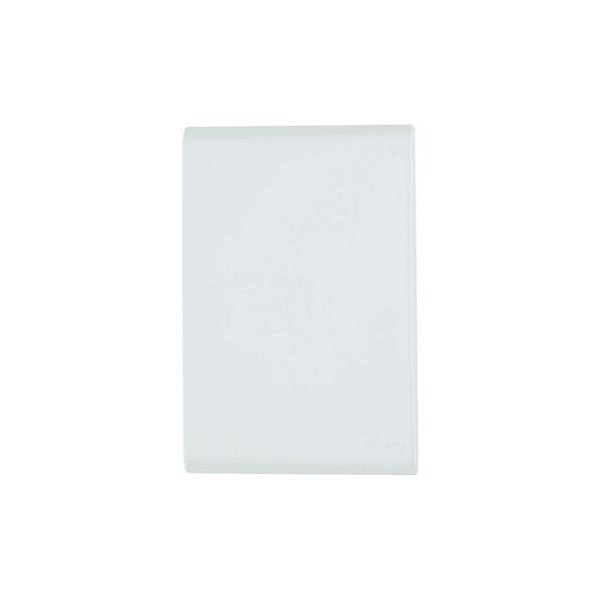 Placa/suporte 4x2 Cega Liz Branca